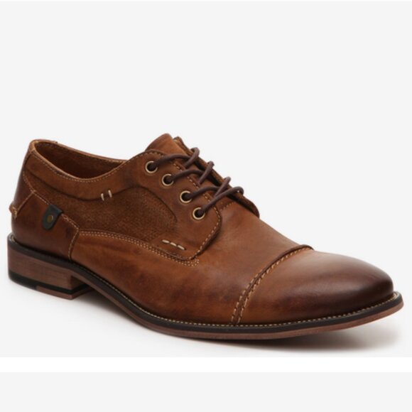 STEVE MADDEN Men's Leather Dress Shoes - Picture 1 of 6